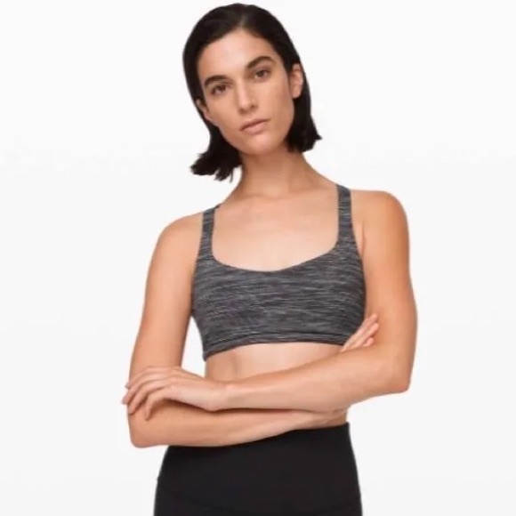 LULULEMON free to be wild bra - Heather dark grey - Picture 2 of 4